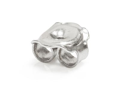 Cierres De Mariposa Grandes De Platino