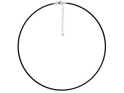 Collar-De-Caucho-Negro-1,3 mm,-----Pa...