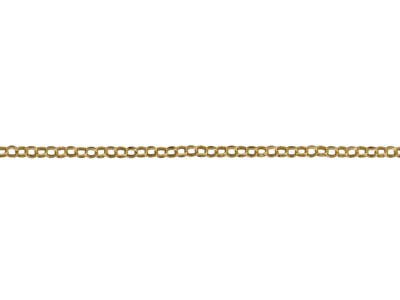 Cadena De Malla Jaseron 1,10 mm, 40 cm, Gold Filled - Imagen Estandar - 3