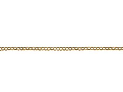 Cadena De Malla Jaseron 1,10 mm, 45 cm, Gold Filled - Imagen Estandar - 3