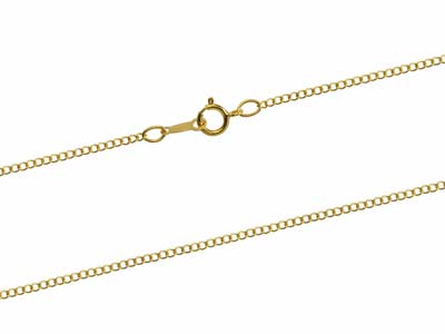 Cadena Maille Gourmette 1,50 mm, 40 cm, Gold Filled - Imagen Estandar - 2