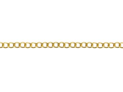 Cadena Maille Gourmette 1,50 mm, 40 cm, Gold Filled - Imagen Estandar - 3