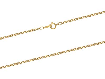 Cadena De Malla Gourmette 2,00 Mm, 40 Cm, Gold Filled - Imagen Estandar - 2