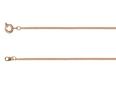 Cadena Barbada 1,2 mm, 45 cm, Rosado* - Imagen Estandar - 2