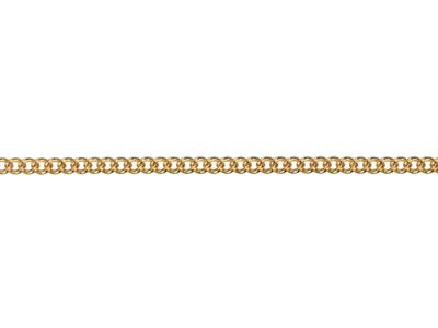 Cadena Barbada 1,2 mm, 40 cm, Dorado* - Imagen Estandar - 3