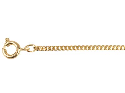 Cadena Chapada En Oro De 1,8 Mm, 1845 Cm
