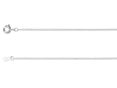 Cadena De Eslabones 1,2 mm, 45 cm, Plata* - Imagen Estandar - 2