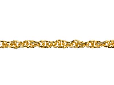 Cadena De Cuerda De 1,8 mm, 45 cm, Dorada* - Imagen Estandar - 3