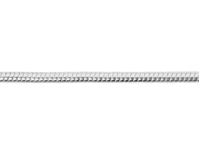 Cadena Serpiente 1,9 mm, 45 cm, Plata* - Imagen Estandar - 3