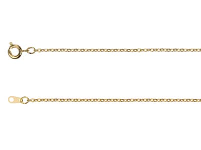 Cadena De Eslabones For\at 1,6 mm, 40 cm, Oro* - Imagen Estandar - 2