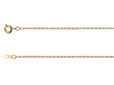 Cadena De Eslabones For\at 1,6 mm, 60 cm, Oro* - Imagen Estandar - 2