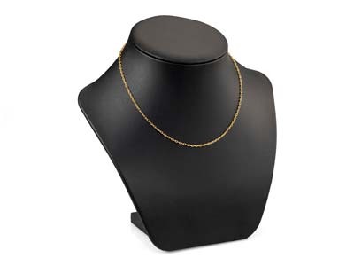 Cadena De Eslabones For\at 2 mm, 45 cm, Oro* - Imagen Estandar - 4