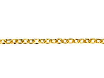 Cadena De Eslabones For\at 2,3 mm, 40 cm, Oro* - Imagen Estandar - 3