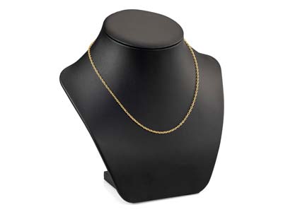 Cadena De Eslabones For\at 2,3 mm, 40 cm, Oro* - Imagen Estandar - 4