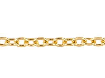 Cadena De Eslabones For\at 2,3 mm, 45 cm, Dorado* - Imagen Estandar - 2