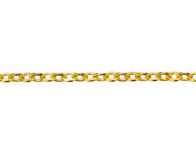 Cadena De Eslabones For\at 2,3 mm, 45 cm, Dorado* - Imagen Estandar - 3