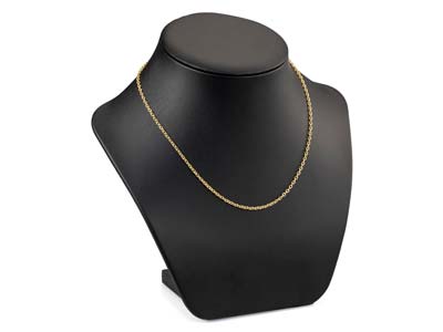 Cadena De Eslabones For\at 2,3 mm, 45 cm, Dorado* - Imagen Estandar - 4
