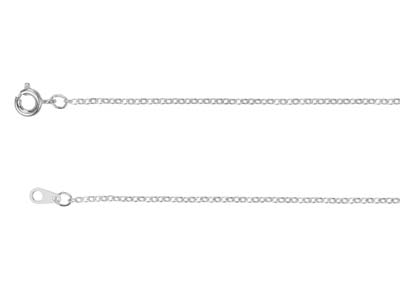 Cadena De Eslabones For\at 1,6 mm, 40 cm, Plateado* - Imagen Estandar - 2