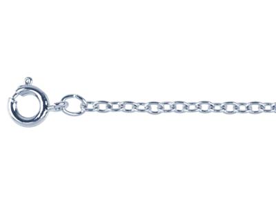 Cadena De Eslabones For\at 2,3 mm, 45 cm, Plateado* - Imagen Estandar - 1