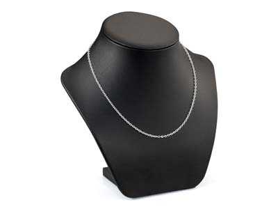 Cadena De Eslabones For\at 2,3 mm, 45 cm, Plateado* - Imagen Estandar - 4