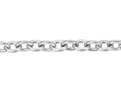 Cadena De Eslabones For\at 3,5 mm, 68 cm, Acero Inoxidable - Imagen Estandar - 3