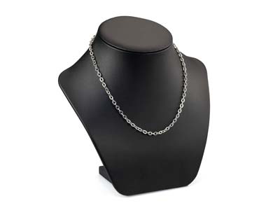 Cadena De Eslabones For\at 3,5 mm, 68 cm, Acero Inoxidable - Imagen Estandar - 4