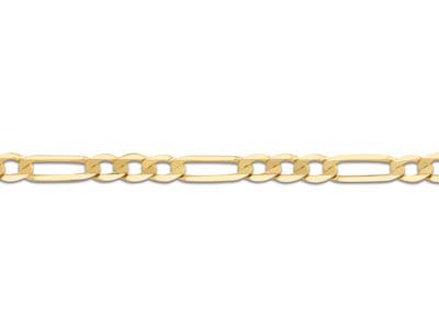 Cadena, Eslabon Alterno 1/3 Ultraplano, 1,6 Mm, 40 Cm, Oro Amarillo 18k - Imagen Estandar - 3