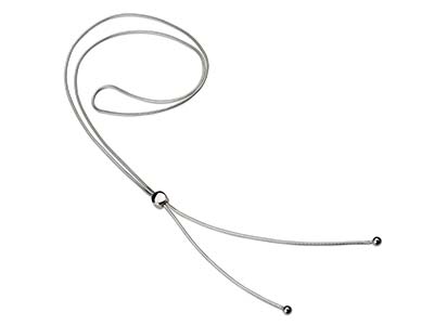 Collar De Cadena De Serpiente 1,2mm, 60cm, Plata 925