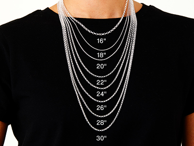 Cadena De Malla Jaseron 1,7 mm, 55 cm, Plata 925 - Imagen Estandar - 5