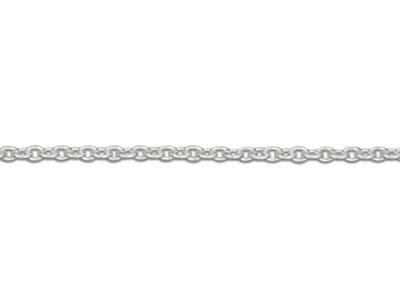 Cadena De Eslabones De Tipo Forzado1,2 mm, 40 cm, Plata 925 - Imagen Estandar - 3