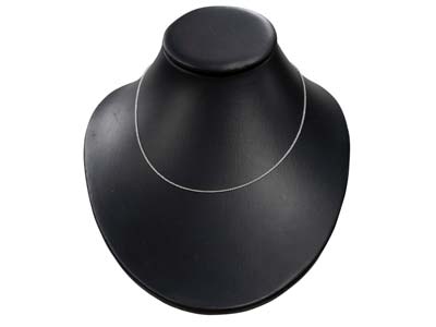 Cadena De Eslabones De Tipo Forzado1,2 mm, 45 cm, Plata 925 - Imagen Estandar - 5