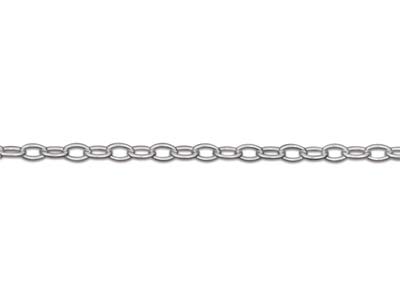 Cadena For\at 1,3 mm, 60 cm, Plata 925 - Imagen Estandar - 3