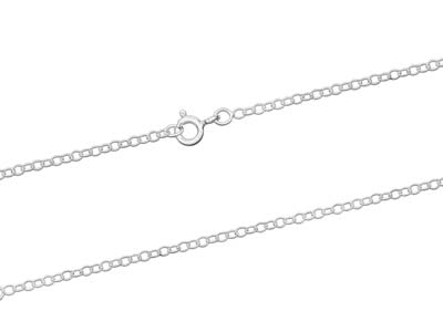 Cadena For\at 1,7 mm, 60 cm, Plata 925 - Imagen Estandar - 2