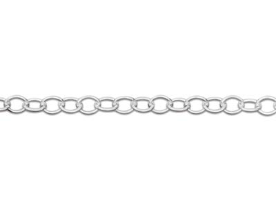 Cadena For\at 1,7 mm, 60 cm, Plata 925 - Imagen Estandar - 3