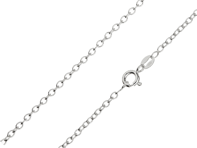 St Sil 2.3mm Trace Chain 22