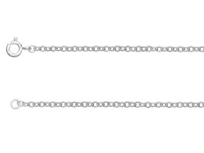 St Sil 2.3mm Trace Chain 26