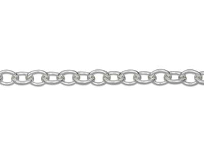 Cadena De Eslabones For\at 1,9 mm, 45 cm, Plata 925 - Imagen Estandar - 3