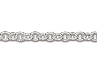 Cadena For\at De 3 mm, 45 cm, Plata925 - Imagen Estandar - 3