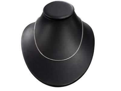 Cadena De Malla Veneciana 1,6 mm, 50 cm, Plata 925 Con Tratamiento Antideslustre - Imagen Estandar - 5