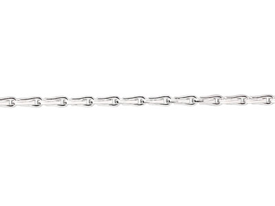 Cadena De Malla Epi 2,10mm, Plata 925