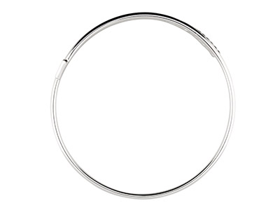Brazalete Abierto Con Forma De Flecha, 64 mm, Plata 925 - Imagen Estandar - 2