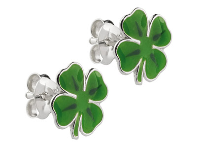 Aretes Tr{boles, Plata 925 Lacado - Imagen Estandar - 2