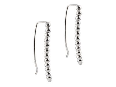 Pendientes De Bola De 2 mm En Plata925 - Imagen Estandar - 2