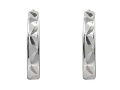 Aros Martillados, Plata 925, El Par
