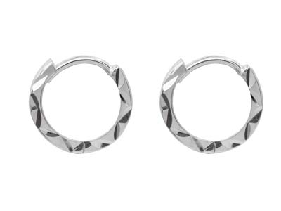 Aros Martillados, Plata 925, El Par - Imagen Estandar - 2