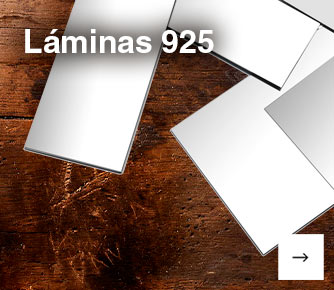 Láminas plata 925