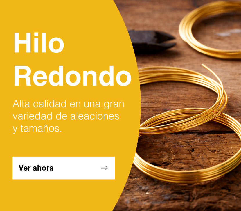 Hilo redondo de oro