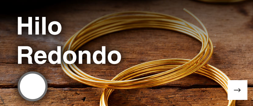 Hilo redondo de oro