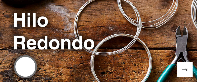 Hilo redondo de plata
