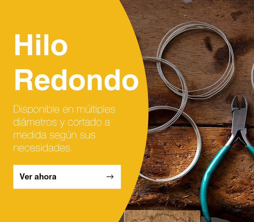 Hilo redondo de plata